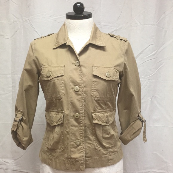 Lucky Brand Jackets & Blazers - Large Lightweight Khaki Jacket by Lucky Brand NWT